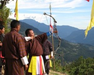 bhutan archery
